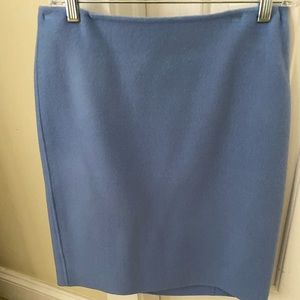Talbots Periwnkle wool pencil skirt